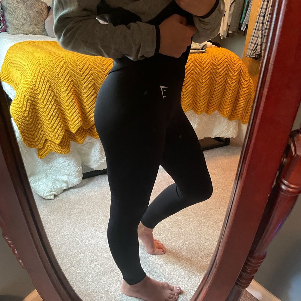 2 pairs of size Small Gymshark Leggings